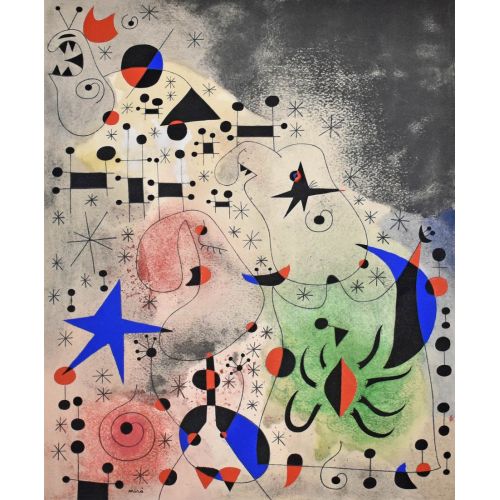 Joan Miro, The Migratory Bird