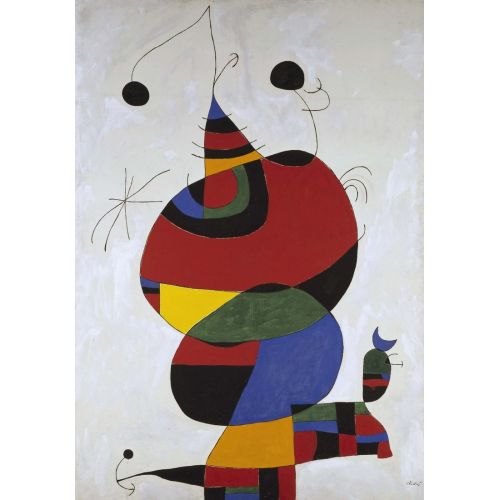 Joan Miro, Woman Bird And Star