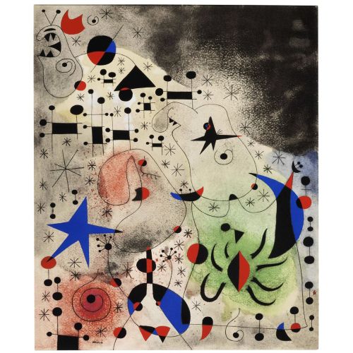 Joan Miro, Takımyıldızlar Bir Tabak