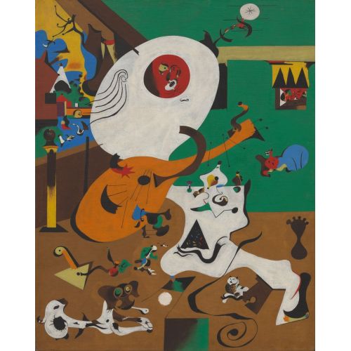 Joan Miro, Dutch Interior I