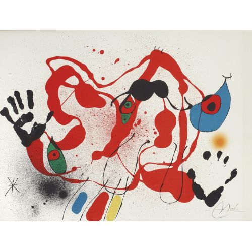 Joan Miro, El Marxant De Galls
