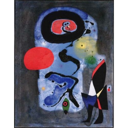 Joan Miro, The Red Sun