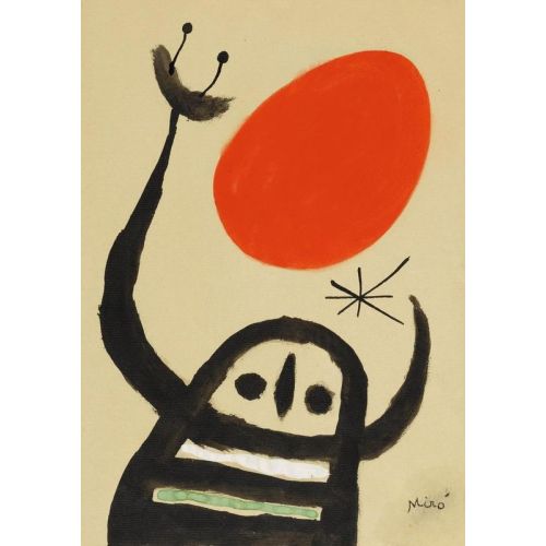 Joan Miro, Kompozisyon