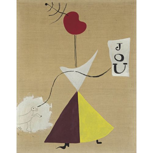Joan Miro, Femme Journal Chien