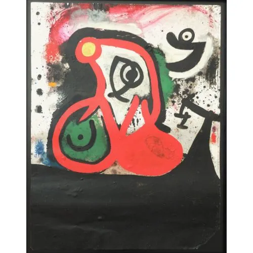 Joan Miro Kadın Kuş I Sürrealizm Joan Miro Kadın Kuş I Sürrealizm Sanat Akımları Kanvas Efektli Tablo, Resim Kağıdı Baskısı, Reprodüksiyon ve Yüksek