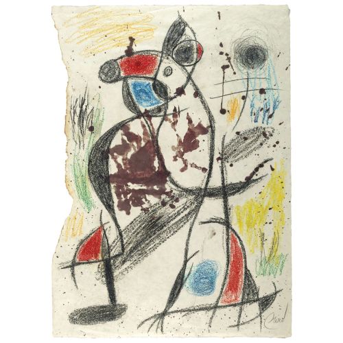 Joan Miro, Kadın Kuş II