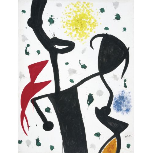 Joan Miro, Femme Oiseau 1974