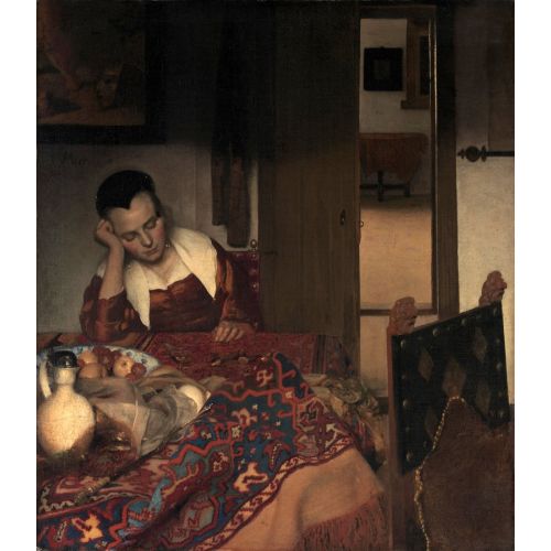 Johannes Vermeer, A Girl Asleep