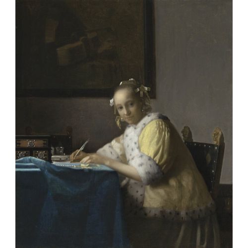 Johannes Vermeer, A Lady Writing