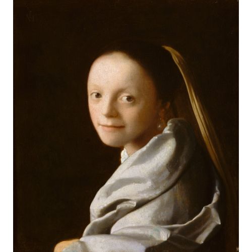 Johannes Vermeer, Portrait Of A Young Woman