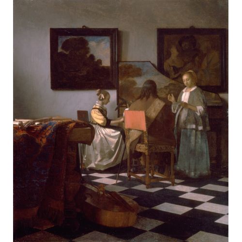 Johannes Vermeer, The Concert Johannes Vermeer, The Concert