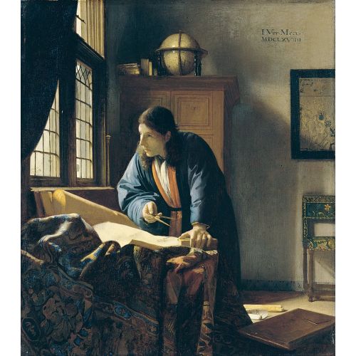 Johannes Vermeer, Coğrafyacı