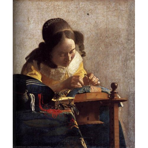 Johannes Vermeer, Dantelci