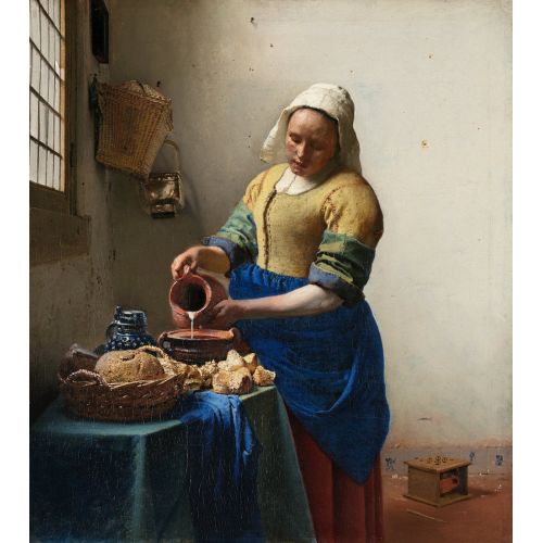 Johannes Vermeer, The Milkmaid Johannes Vermeer, The Milkmaid