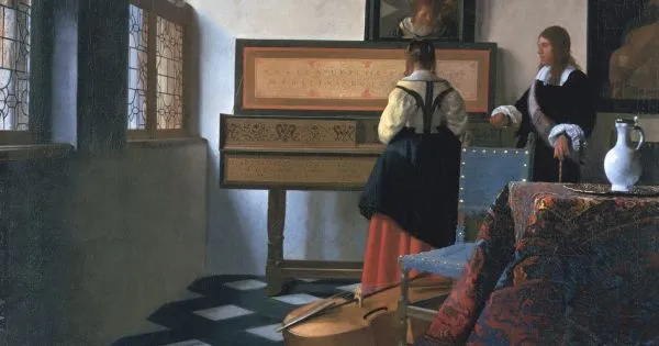 Johannes Vermeer The Music Lesson | Arthipo