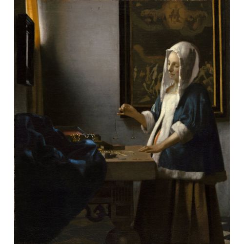 Johannes Vermeer, Bir Terazi Tutan Kadın