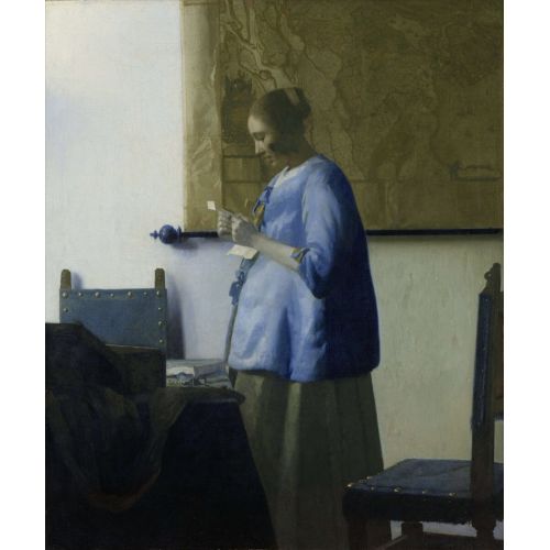 Johannes Vermeer, Kadın Bir Mektup Okuma