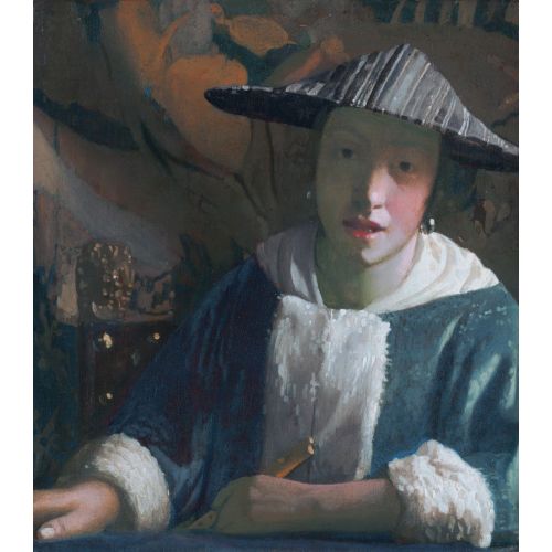 Johannes Vermeer, Girl With A Flute