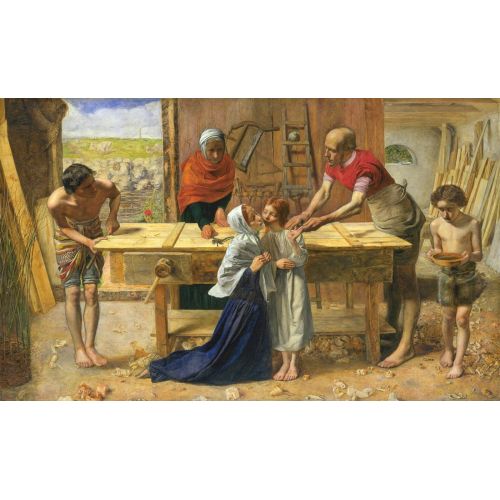 John Everett Millais, Christ In The House Of His Parents The Carpenters Shop