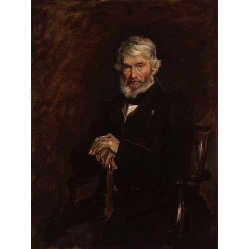 John Everett Millais, Thomas Carlyle Realism John Everett Millais Thomas Carlyle Realism Art Movements Canvas, Drawing Paper Prints, Reproduction Oil Painting and High