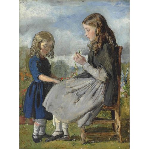 John Everett Millais, Çelenk Dokumacıları John Everett Millais, Çelenk Dokumacıları