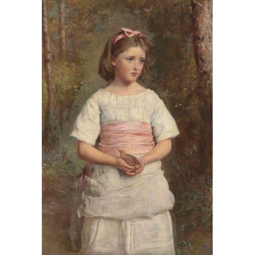 John Everett Millais, Dropped From The Nest