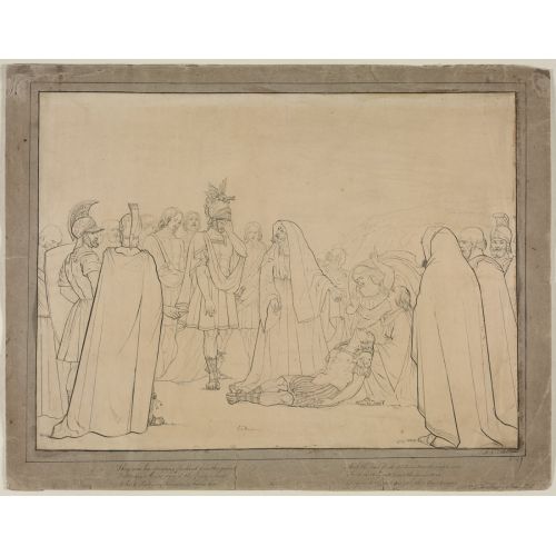 John Everett Millais, Aeneas Shown The Body Of Pallas From Virgils Aeneid