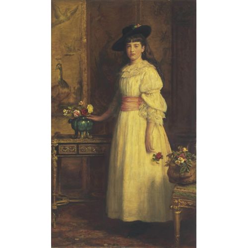 John Everett Millais, Bayan Gertrude Vanderbilt John Everett Millais, Bayan Gertrude Vanderbilt