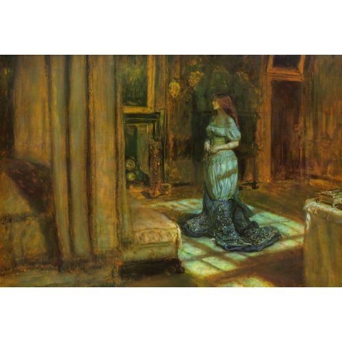 John Everett Millais, Madeleine Undressing Eve Of St Agnes John Everett Millais, Madeleine Undressing Eve Of St Agnes