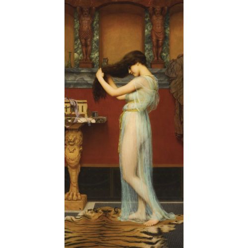 John William Godward, The Toilet