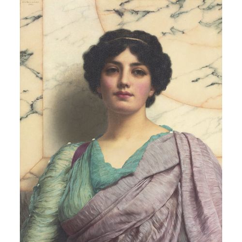 John William Godward, A Roman Beauty