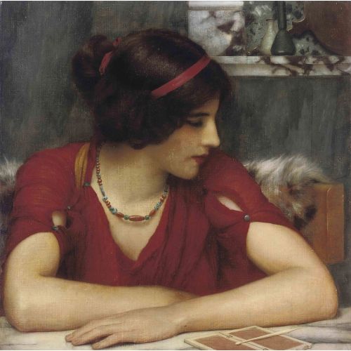 John William Godward, A Classical Maiden