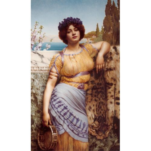 John William Godward, Ionian Dancing Girl John William Godward, Ionian Dancing Girl