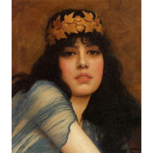 John William Godward, Queen Hecuba Of Troy John William Godward, Queen Hecuba Of Troy