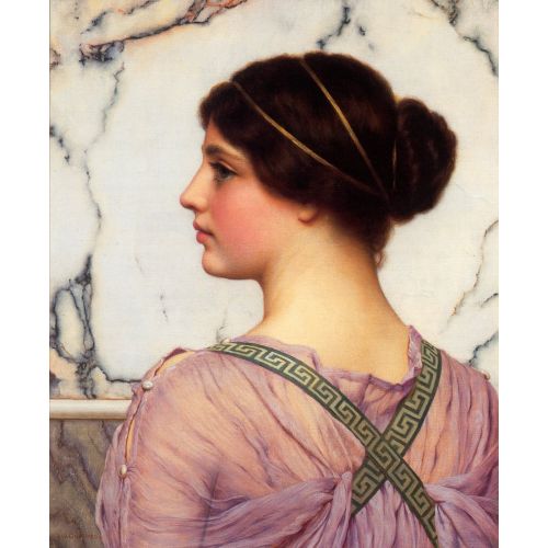 John William Godward, A Grecian Lovely