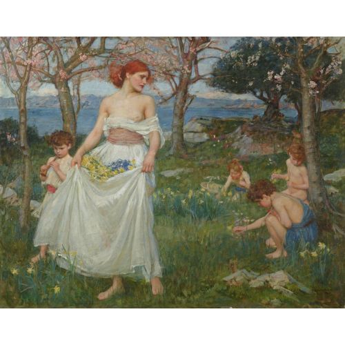 John William Waterhouse, A Song Of Springtime