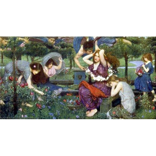 John William Waterhouse, Flora And The Zephyrs
