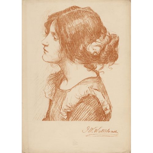 John William Waterhouse, Bir Kadın Başı John William Waterhouse, Bir Kadın Başı