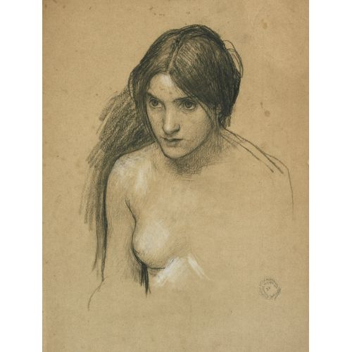 John William Waterhouse, Hylas And The Nymphs Study