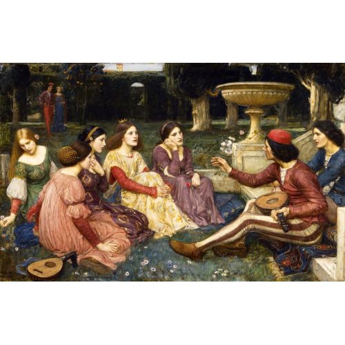 John William Waterhouse, A Tale From The Decameron