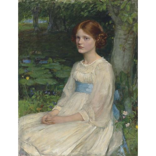John William Waterhouse, Bayan Betty Pollock John William Waterhouse, Bayan Betty Pollock