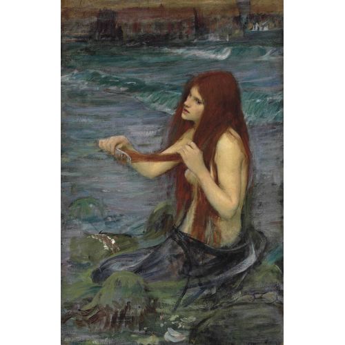 John William Waterhouse, Deniz Kızı İçin Eskiz John William Waterhouse, Deniz Kızı İçin Eskiz