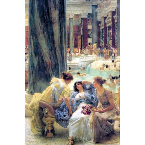 John William Waterhouse, Caracalla Hamamları John William Waterhouse, Caracalla Hamamları