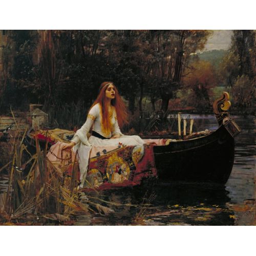 John William Waterhouse, Shalott Hanımefendi John William Waterhouse, Shalott Hanımefendi