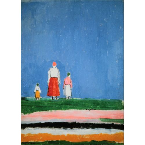 Kazimir Malevich, Bir Alanda Üç Figür