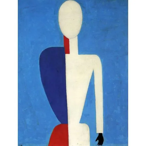Kazimir Malevich, Torso Transformation To A New Shape Suprematism Kazimir Malevich Torso Transformation To A New Shape Suprematism Art Movements Canvas, Drawing Paper Prints, Reproduction Oil