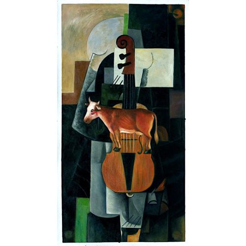 Kazimir Malevich, Cow And Fiddle
