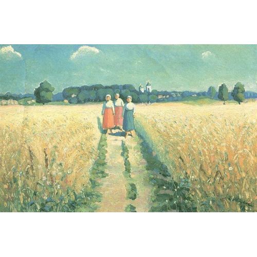 Kazimir Malevich, Yolda Üç Kadın Kazimir Malevich, Yolda Üç Kadın