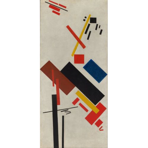 Kazimir Malevich, House Under Construction