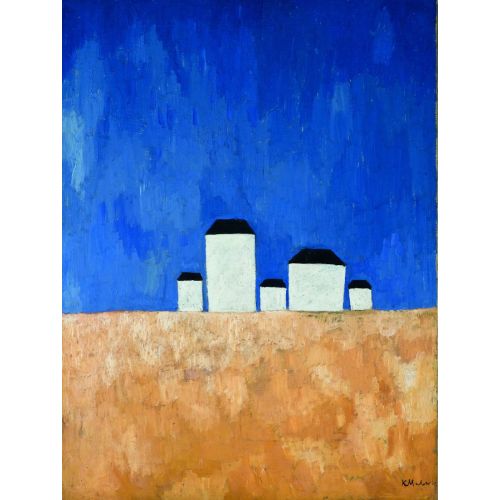 Kazimir Malevich, Beş Evle Manzara